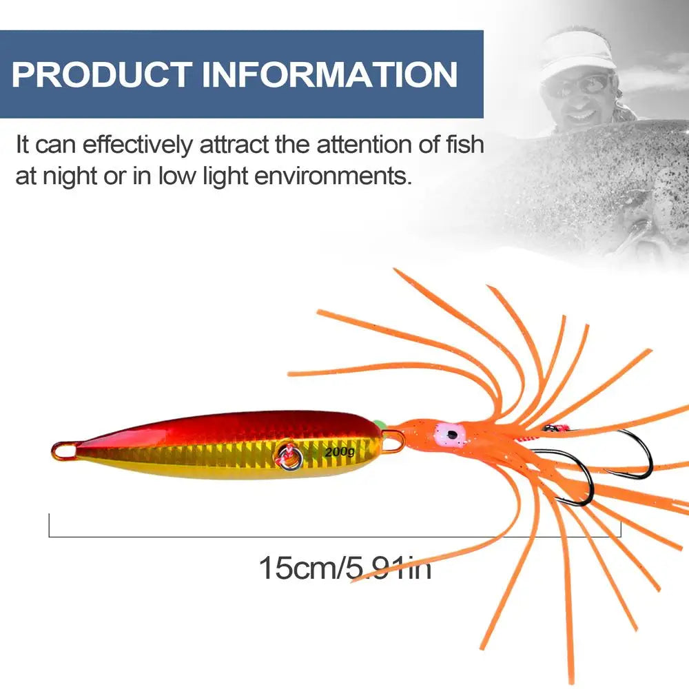 Luminous Squid Jig Hooks