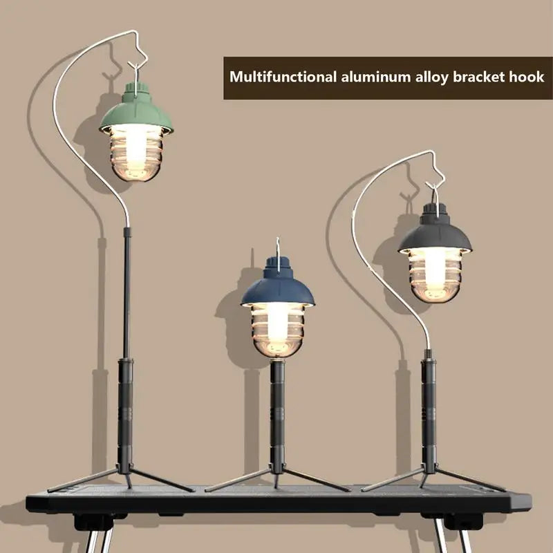 Telescoping Camping Light Stand Portable