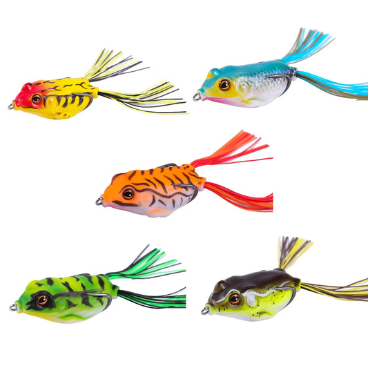 Weedless Fishing Lures Top Water Frogs