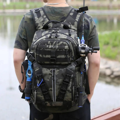 Fishing Lure  Camping Backpack Men Sports Tactical