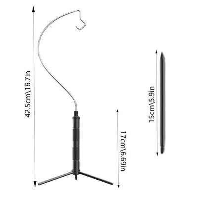 Telescoping Camping Light Stand Portable